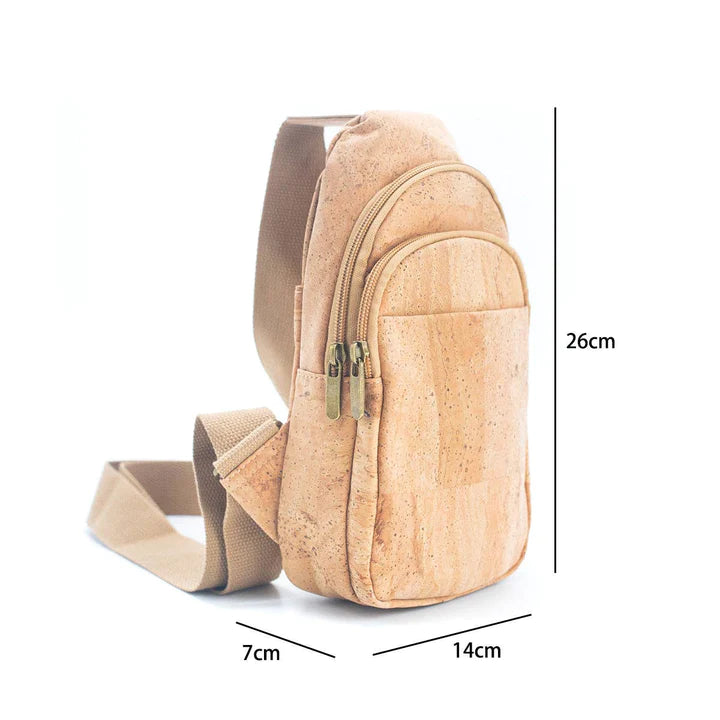 Sidebag aus natürlichem Kork
