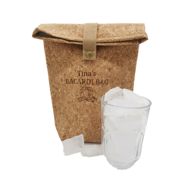 Kühltasche - Snackbag personalisierbar aus Kork